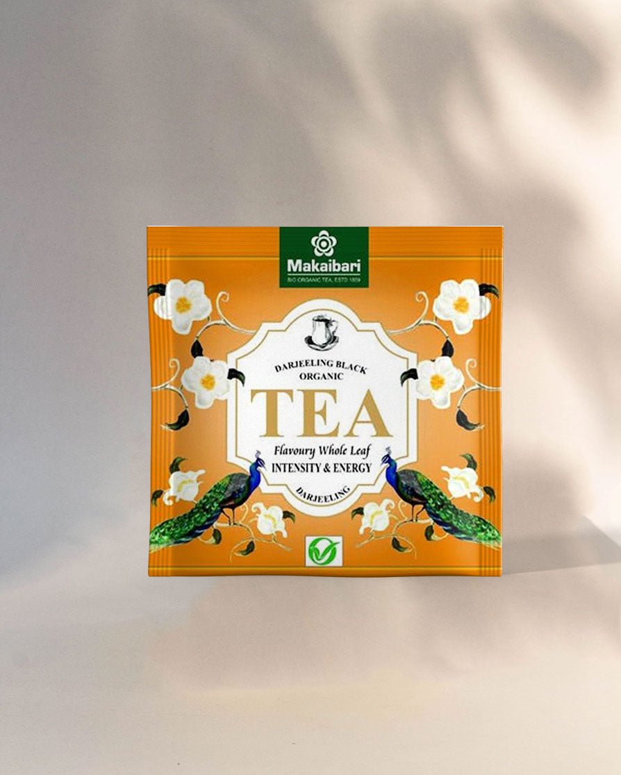 Biodegradable Fuso Pyramid Tea Bag Darjeeling Black - 50 S - MAKAIBARI TEA