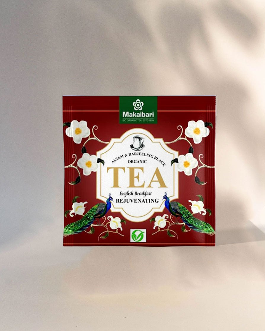 Biodegradable Fuso Pyramid Tea Bag ENGLISH BREAKFAST - 50 S - MAKAIBARI TEA