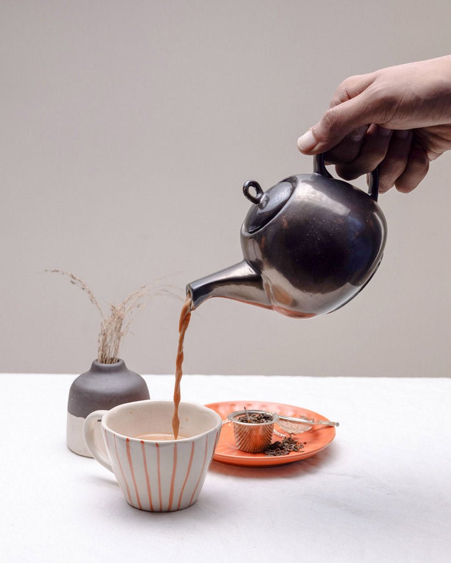 Ceramic Antique Tea Pot - MAKAIBARI TEA