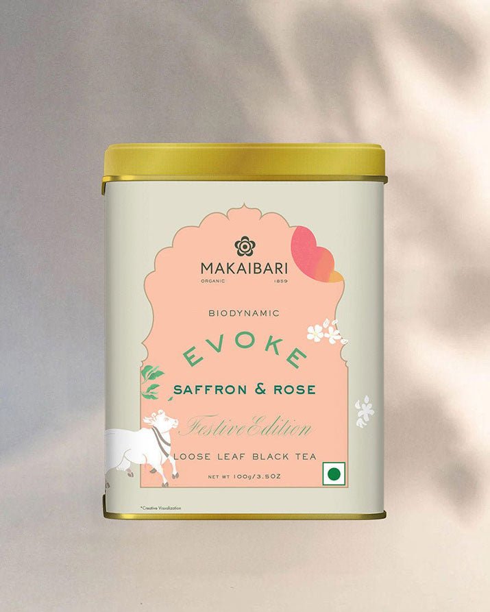 Festive Pack : Evoke | Saffron & Rose - MAKAIBARI TEA