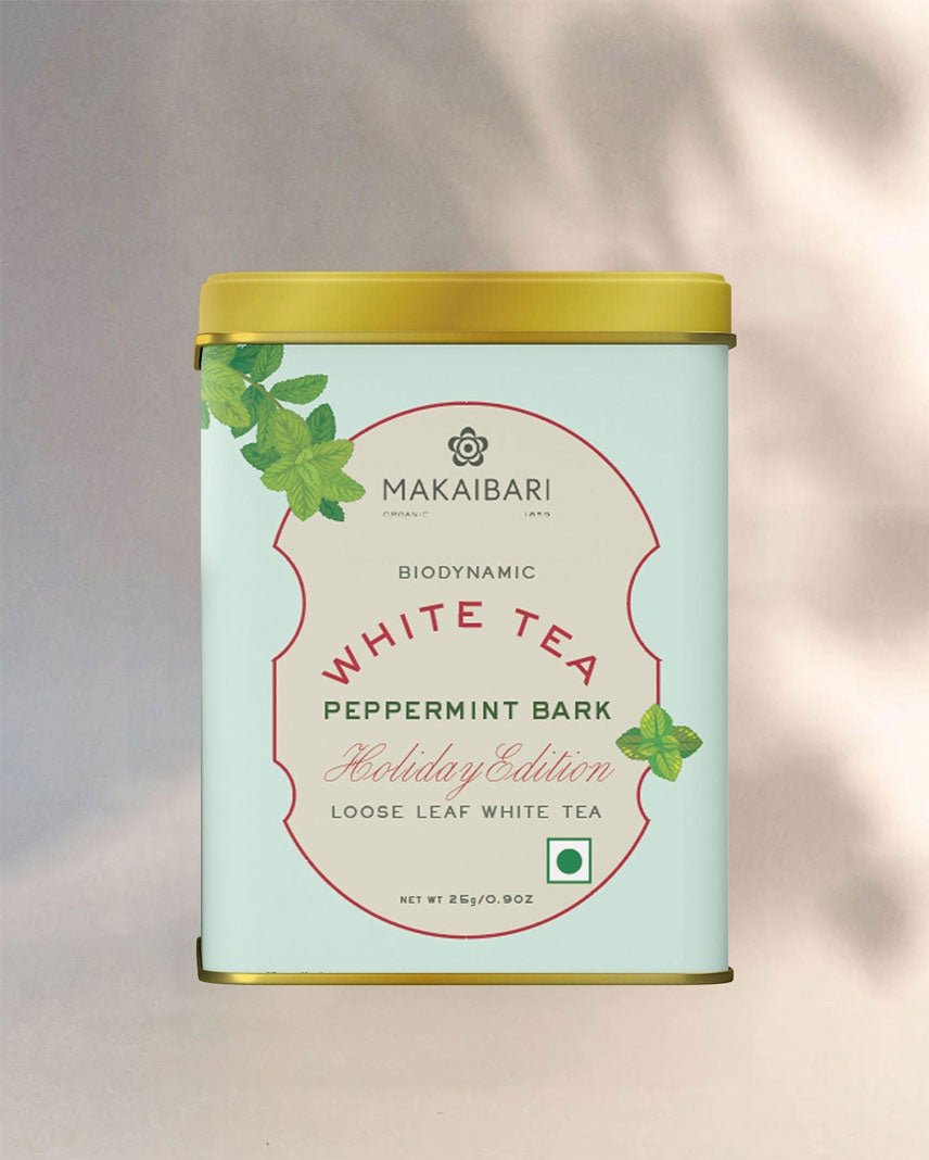 Holiday Edition : White Peppermint Bark - MAKAIBARI TEA