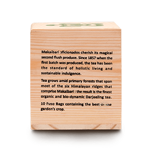Second Flush Fuso Enveloped Tea Bag Chestlet (10 Tea Bags) - MAKAIBARI TEA